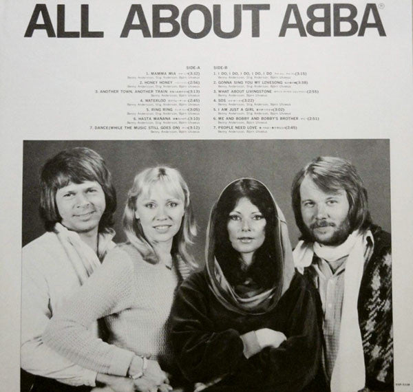 ABBA - All About ABBA (Vinyl, LP, Compilation, Reissue) Near Mint (NM or M-) / Very Good Plus (VG+)