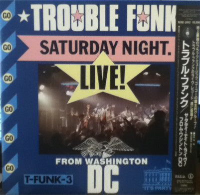 Trouble Funk - Saturday Night Live From Washington DC (Vinyl, LP, Album, Promo) Very Good (VG) / Very Good (VG)
