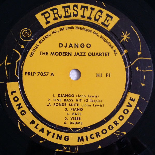 The Modern Jazz Quartet - Django (Vinyl, LP, Album, Repress, Mono) Good Plus (G+) / Good Plus (G+)