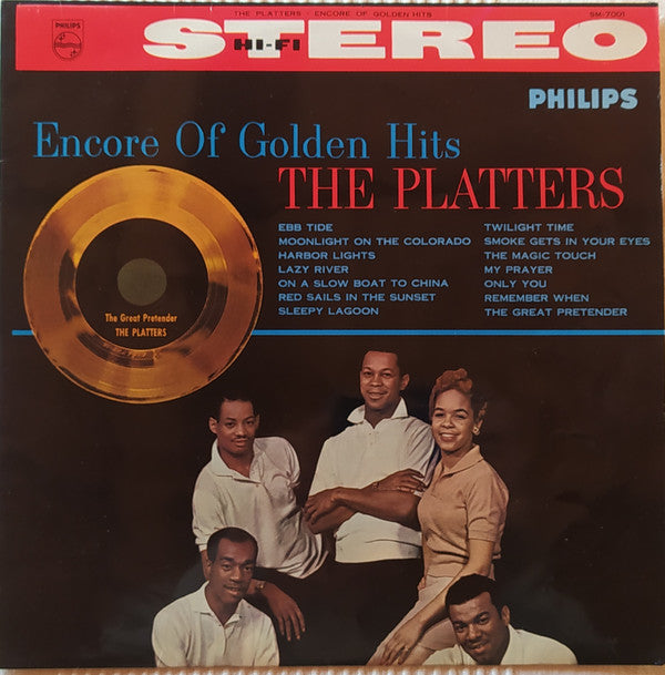 The Platters - Encore Of Golden Hits (Vinyl, LP, Compilation, Stereo) Good Plus (G+) / Very Good (VG)