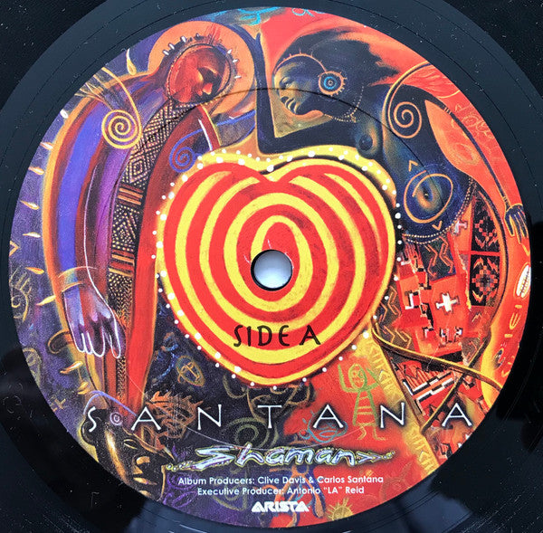 Santana - Shaman (2xVinyl, LP, Album, Stereo) Near Mint (NM or M-) / Very Good Plus (VG+)