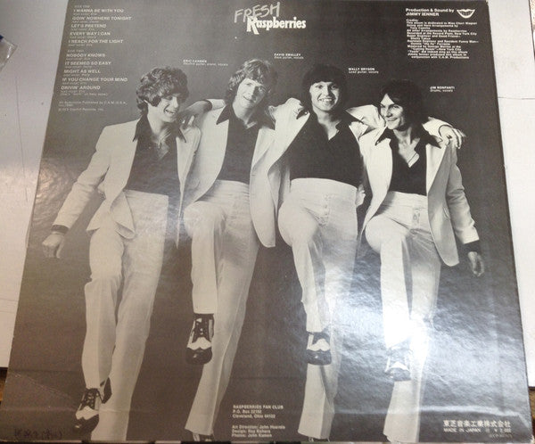 Raspberries - Fresh (Vinyl, LP, Album, Stereo) Very Good Plus (VG+) / Very Good Plus (VG+)