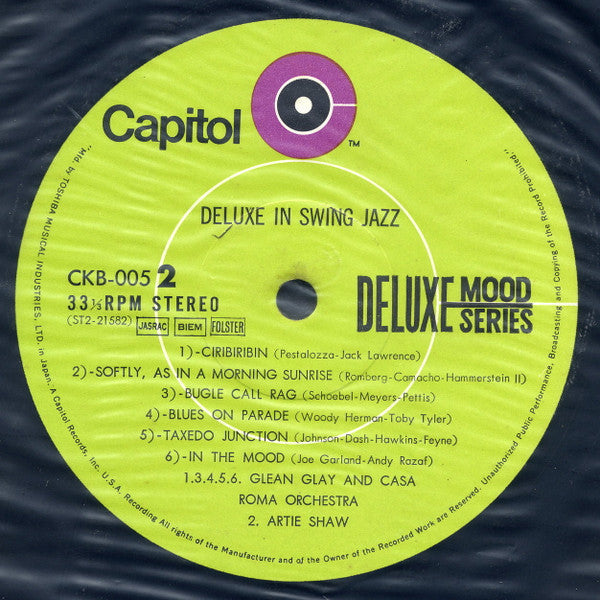 Glen Gray - Deluxe In Swing (Vinyl, LP, Compilation, Deluxe Edition...