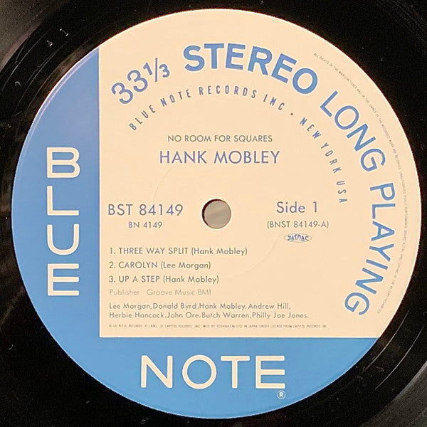Hank Mobley - No Room For Squares (Vinyl, LP, Album, Stereo, Reissue, Limited Edition) Near Mint (NM or M-) / Near Mint (NM or M-)