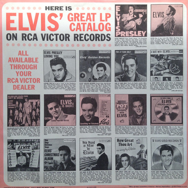 Elvis Presley - On Stage - February, 1970 (Vinyl, LP, Album) Very Good (VG) / Very Good (VG)