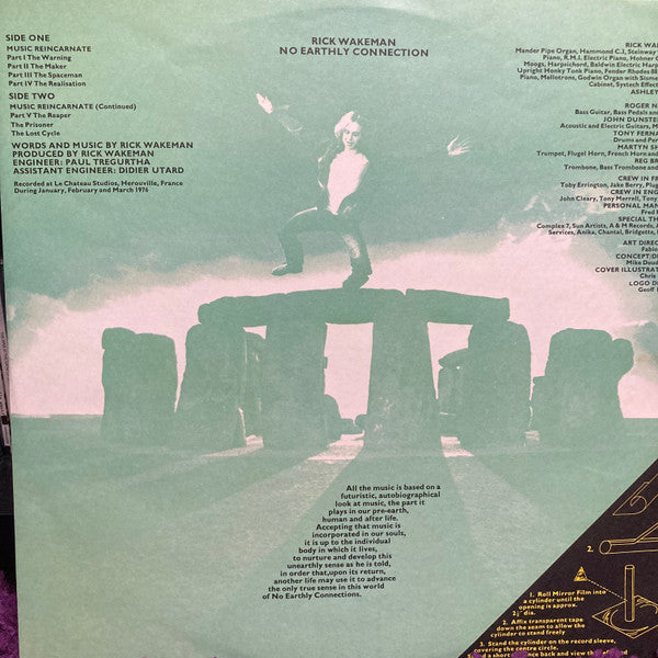 Rick Wakeman - No Earthly Connection (Vinyl, LP, Album)