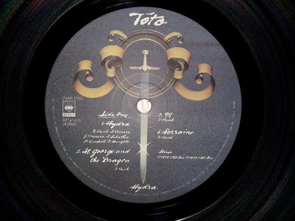 Toto - Hydra (Vinyl, LP, Album) Very Good Plus (VG+) / Very Good (VG)