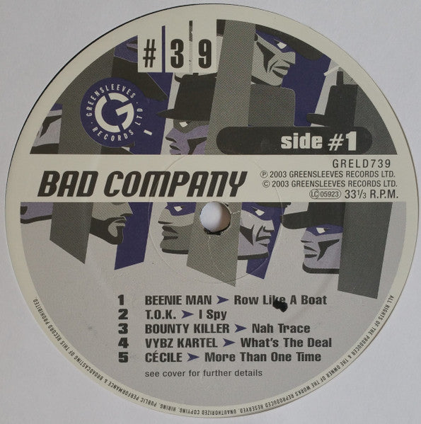 Various - Bad Company (2xVinyl, LP, Compilation) Very Good Plus (VG+) / Very Good Plus (VG+)