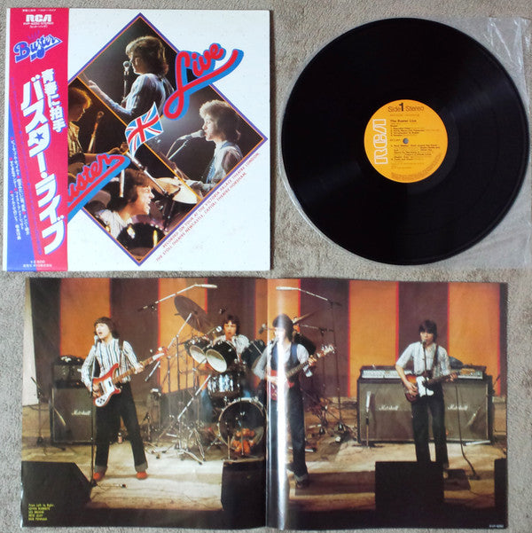 Buster (2) - Live (Vinyl, LP, Album, Stereo) Very Good (VG) / Very Good (VG)