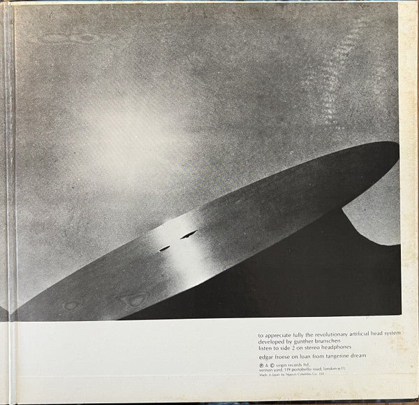 Edgar Froese - Aqua (Vinyl, LP, Album) Very Good Plus (VG+) / Very Good Plus (VG+)