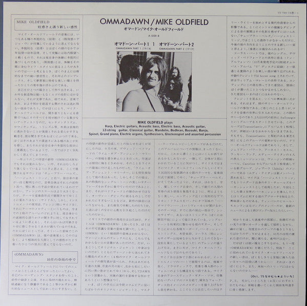 Mike Oldfield - Ommadawn = オマドーン (Vinyl, LP, Album)