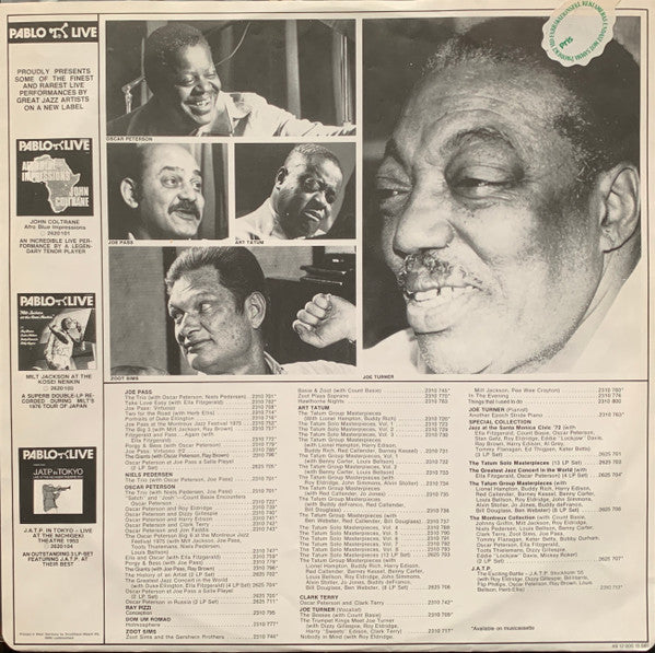 Oscar Peterson - Jousts (Vinyl, LP) Very Good Plus (VG+) / Very Good (VG)