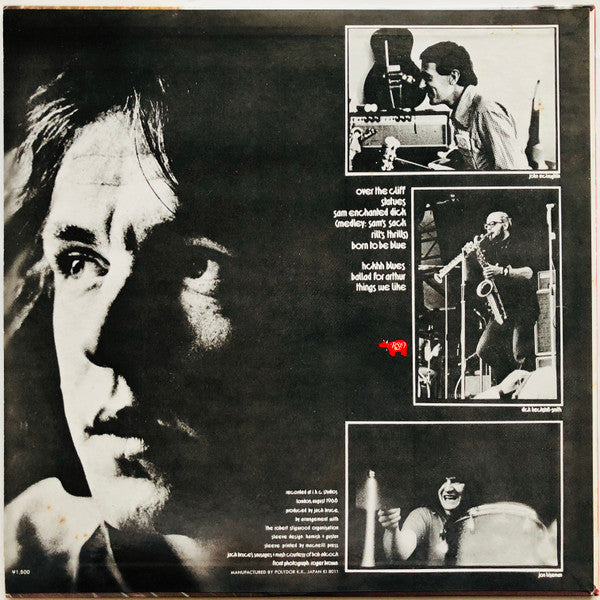 Jack Bruce - Things We Like (Vinyl, LP, Album, Reissue) Very Good Plus (VG+) / Very Good Plus (VG+)