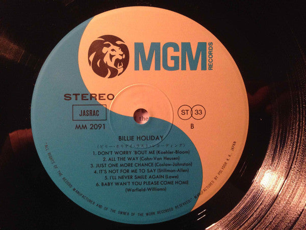 Billie Holiday - Last Recording (Vinyl, LP, Album, Stereo)