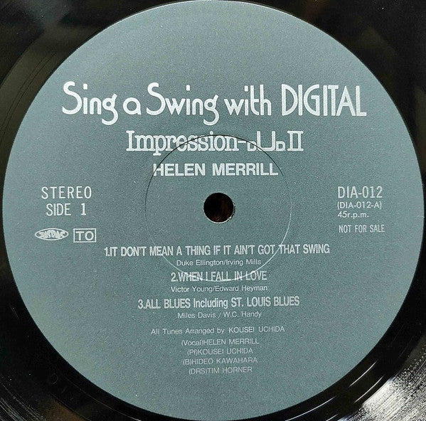 Helen Merrill - Sing A Swing With Digital (Vinyl, LP, 45 RPM, Album...