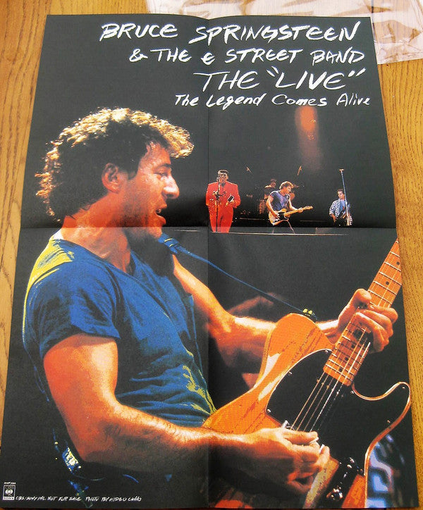 Bruce Springsteen & The E-Street Band - Live Collection (Vinyl, 12", 45 RPM, Maxi-Single, Promo) Near Mint (NM or M-) / Very Good (VG)
