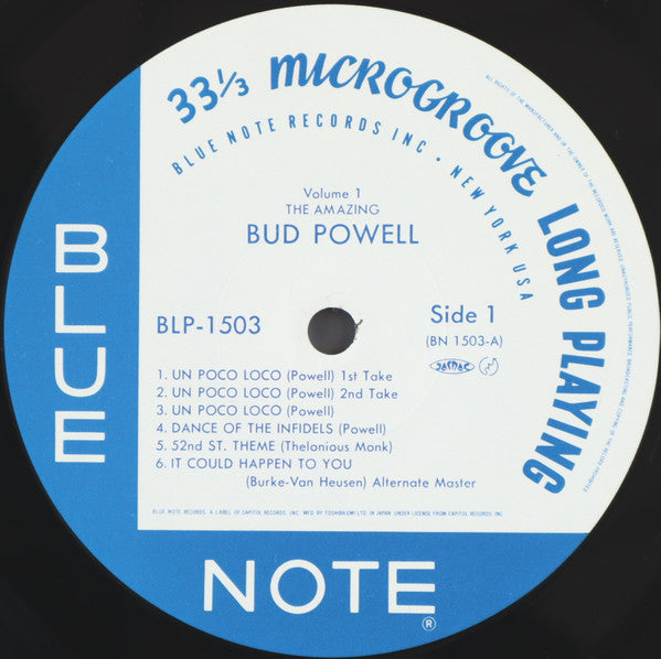 Bud Powell - The Amazing Bud Powell, Volume 1 (Vinyl, LP, Album, Re...
