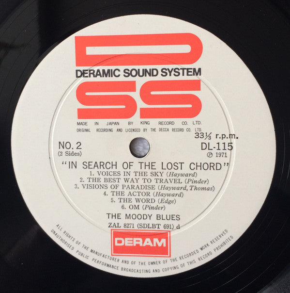 The Moody Blues - In Search Of The Lost Chord (Vinyl, LP, Album, Re...