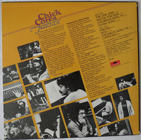 Chick Corea - Friends (Vinyl, LP, Album, Limited Edition, Reissue) Very Good Plus (VG+) / Very Good Plus (VG+)