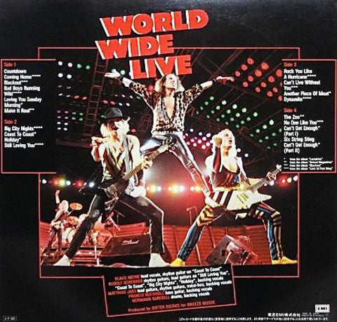 Scorpions - World Wide Live (Vinyl, LP, Album)