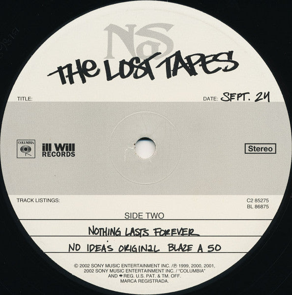 Nas - The Lost Tapes (2xVinyl, LP, Album) Very Good Plus (VG+) / Near Mint (NM or M-)