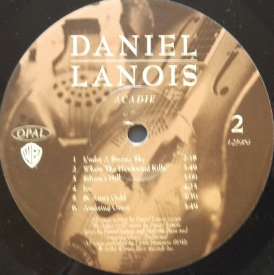 Daniel Lanois - Acadie (Vinyl, LP, Album) Near Mint (NM or M-) / Very Good Plus (VG+)