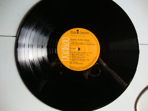 Elvis Presley - Presley Golden Hymn (Vinyl, LP, Compilation, Reissue)