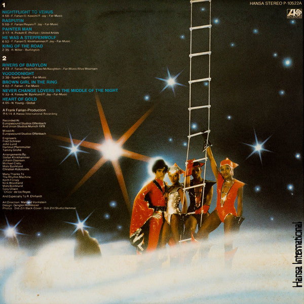Boney M. - Nightflight To Venus (Vinyl, LP, Album, Stereo)
