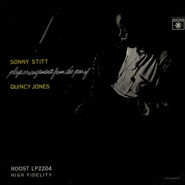 Sonny Stitt - Sonny Stitt Plays Arrangements From The Pen Of Quincy Jones (Vinyl, LP, Album, Reissue, Mono) Very Good Plus (VG+) / Good Plus (G+)