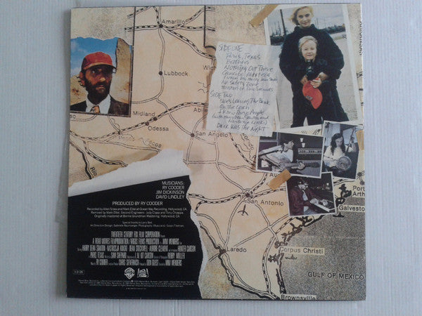 Ry Cooder - Paris, Texas (Original Motion Picture Soundtrack) (Vinyl, LP) Near Mint (NM or M-) / Very Good Plus (VG+)