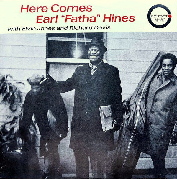 The Earl Hines Trio - Here Comes Earl "Fatha" Hines (Vinyl, LP, Album, Reissue, Stereo) Very Good Plus (VG+) / Very Good (VG)