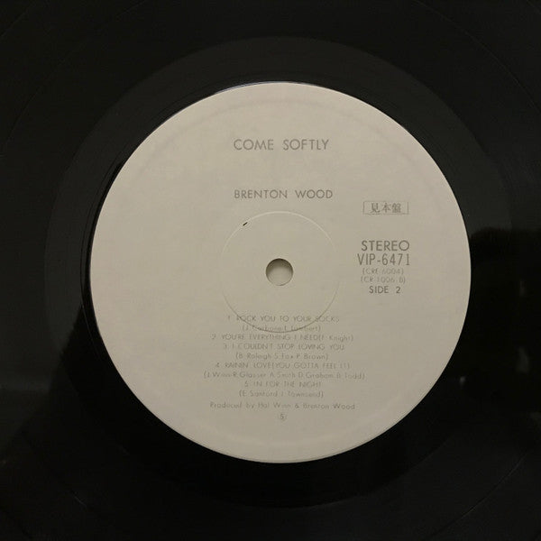 Brenton Wood - Come Softly (Vinyl, LP, Album, Promo) Very Good Plus (VG+) / Very Good (VG)