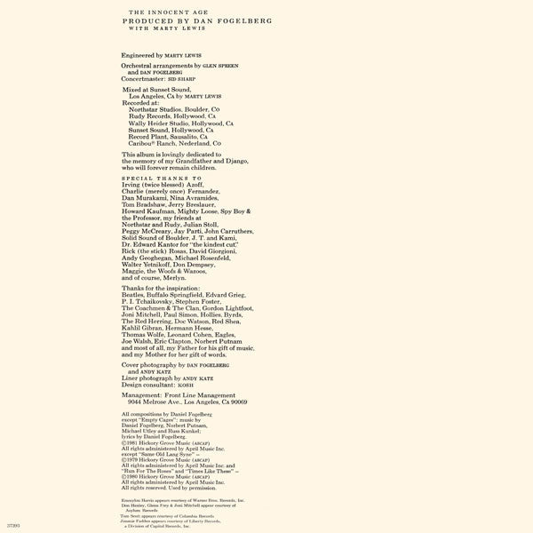Dan Fogelberg - The Innocent Age (Vinyl, LP, Album)