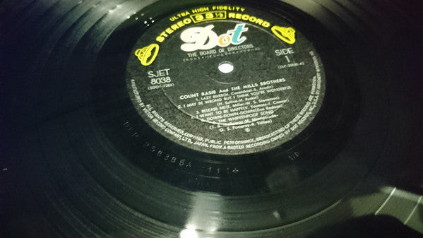 Count Basie - The Board Of Directors (Vinyl, LP, Stereo) Very Good (VG) / Very Good Plus (VG+)