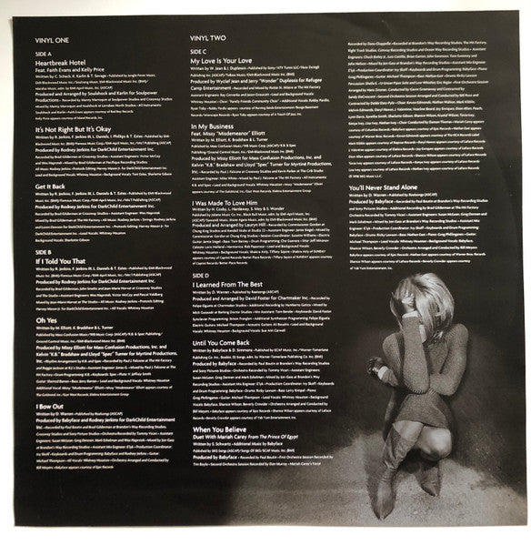 Whitney Houston - My Love Is Your Love (2xVinyl, LP, Album) Near Mint (NM or M-) / Very Good Plus (VG+)