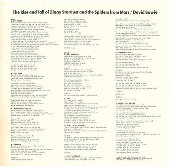 David Bowie - The Rise And Fall Of Ziggy Stardust And The Spiders F...