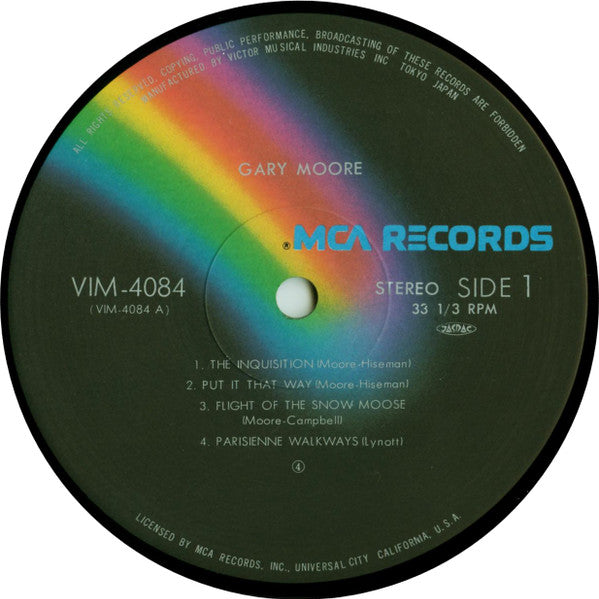 Gary Moore - Gary Moore (Vinyl, LP, Compilation, Stereo) Very Good Plus (VG+) / Very Good Plus (VG+)