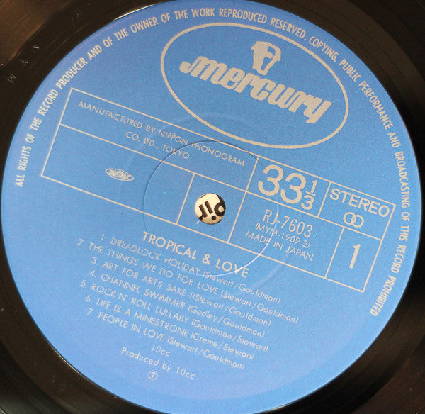 10cc - Tropical & Love (Vinyl, LP, Compilation)