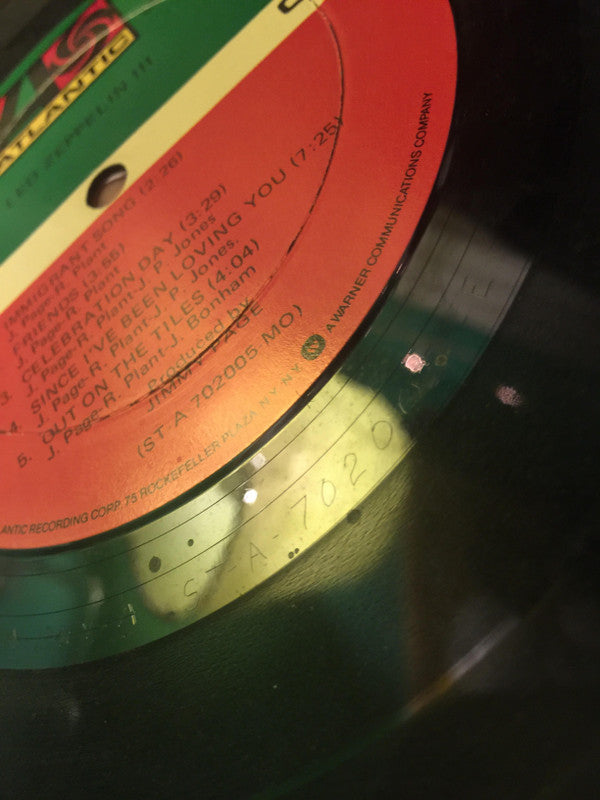 Led Zeppelin - Led Zeppelin III (Vinyl, LP, Album, Reissue, Stereo) Very Good Plus (VG+) / Very Good (VG)