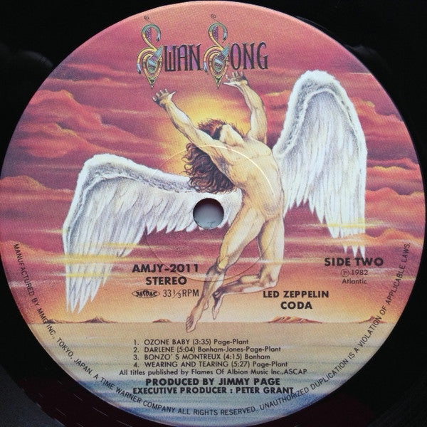 Led Zeppelin - Coda = コーダ (Vinyl, LP, Album, Reissue) Very Good Plus (VG+) / Very Good (VG)