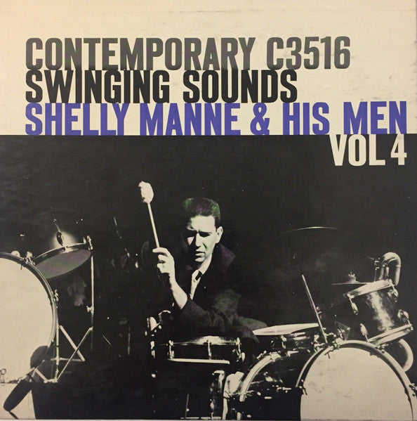 Shelly Manne & His Men - Vol. 4 - Swinging Sounds (Vinyl, LP, Album) Very Good (VG) / Very Good (VG)