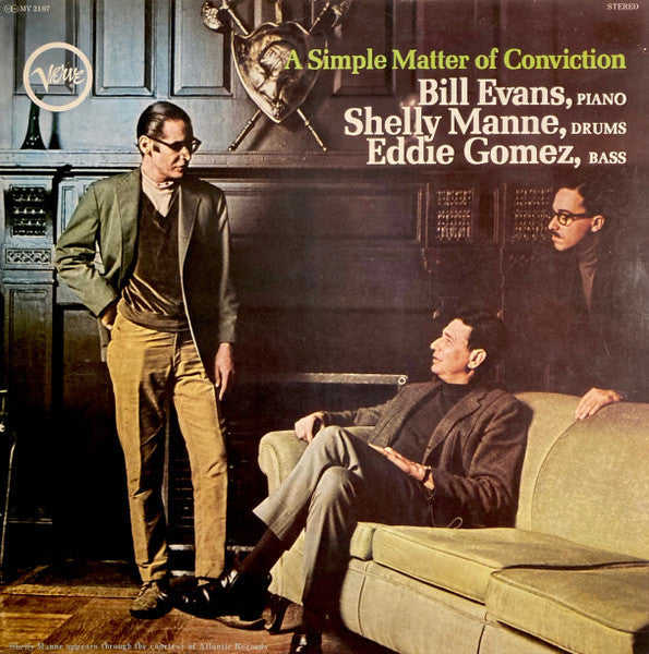 Bill Evans - A Simple Matter Of Conviction (Vinyl, LP, Album, Reissue, Stereo) Very Good (VG) / Good Plus (G+)