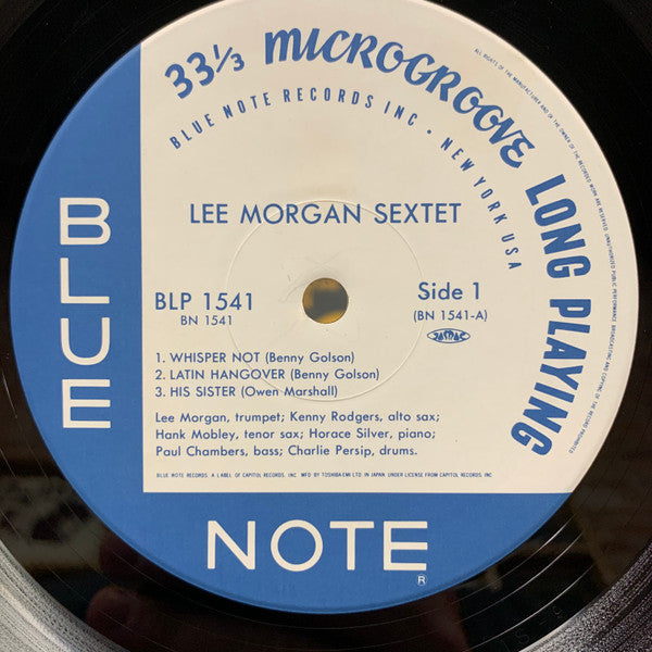 Lee Morgan - Sextet (Vinyl, LP, Album, Mono, Reissue, Limited Edition) Near Mint (NM or M-) / Near Mint (NM or M-)
