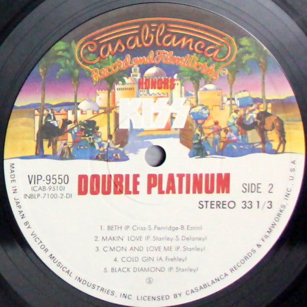 Kiss - Double Platinum (Vinyl, LP, Compilation, Stereo)