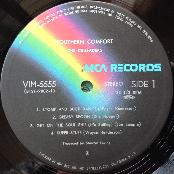 The Crusaders - Southern Comfort = サザン・コンフォート (Vinyl, LP, Album, Reissue) Very Good Plus (VG+) / Very Good Plus (VG+)