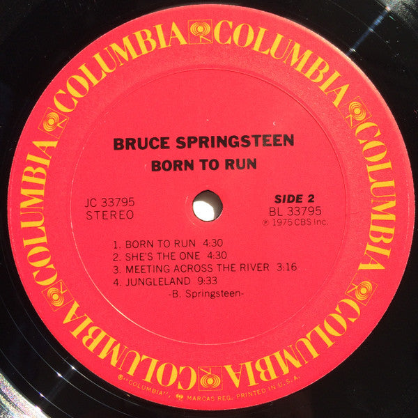 Bruce Springsteen - Born To Run (Vinyl, LP, Album, Reissue, Stereo) Near Mint (NM or M-) / Near Mint (NM or M-)