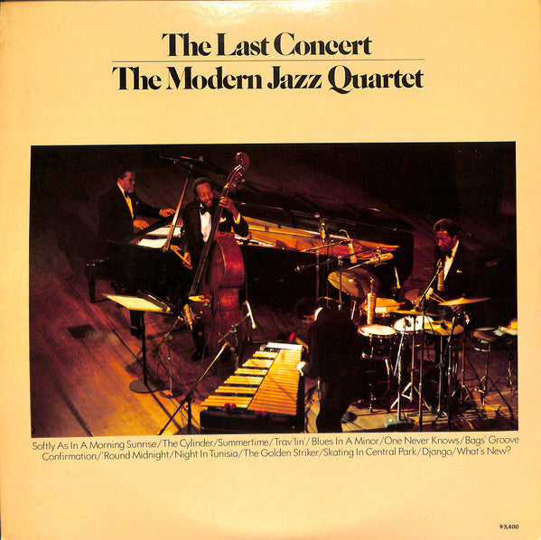 The Modern Jazz Quartet - The Last Concert (2xVinyl, LP) Very Good Plus (VG+) / Very Good Plus (VG+)