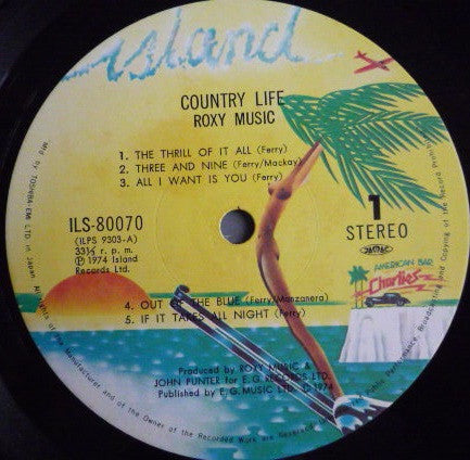 Roxy Music - Country Life (Vinyl, LP, Album)