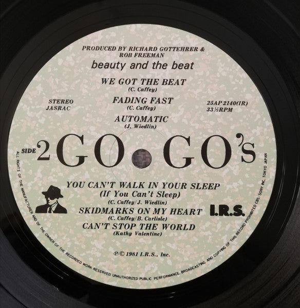 Go-Go's - Beauty And The Beat = ビューティ・アンド・ザ・ビート (Vinyl, LP, Album) Very Good Plus (VG+) / Very Good (VG)