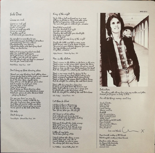 Iain Matthews - Stealin' Home (Vinyl, LP, Album, Stereo) Good Plus (G+) / Very Good (VG)